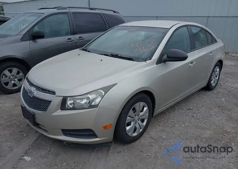 2013 Chevrolet Cruze Ls from USA, damaged, VIN 1G1PA5SH6D7253793